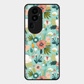 bloom carnival Glass case Cover for Oppo Reno 10 Pro Plus 5G