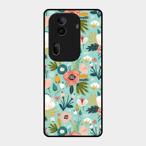bloom carnival Glass case Cover for Oppo Reno 11 Pro 5G