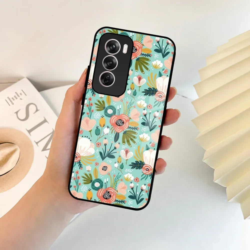 Bloom Carnival Glass Case Cover For Oppo - ShopOnCliQ
