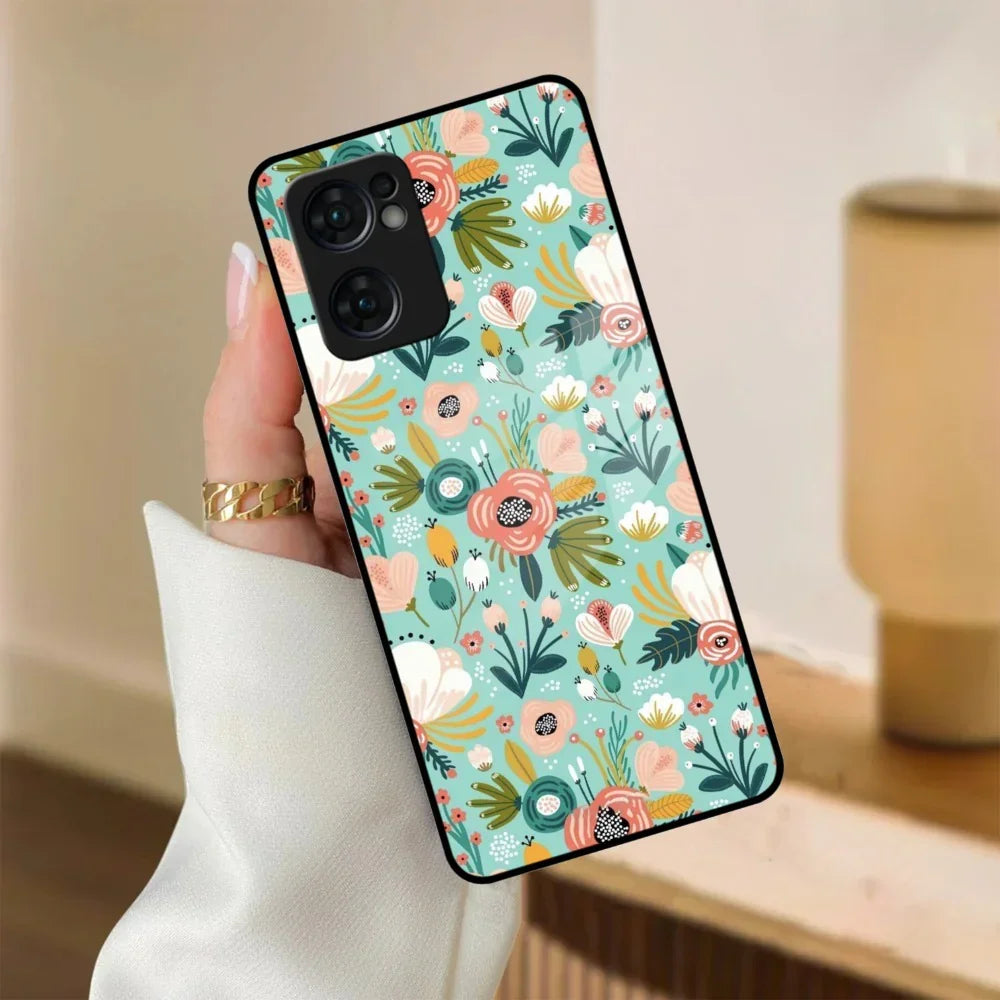 Bloom Carnival Glass Case Cover For Oppo - ShopOnCliQ