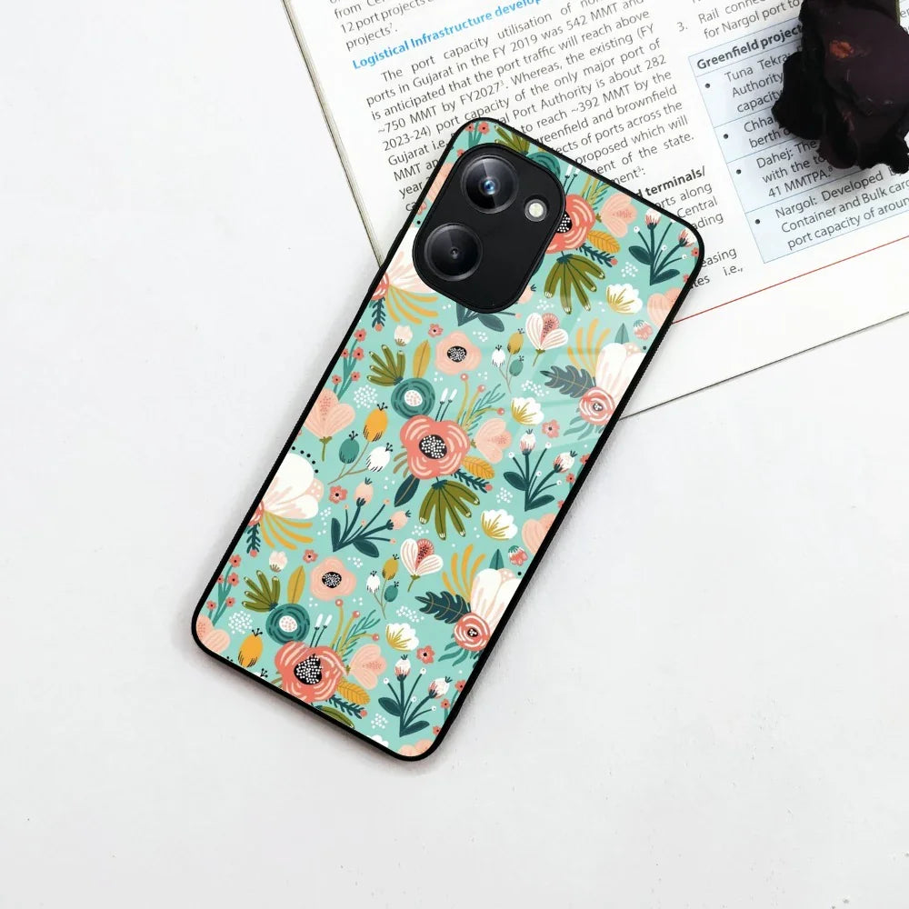 Bloom Carnival Glass Case Cover For Realme/Narzo - ShopOnCliQ