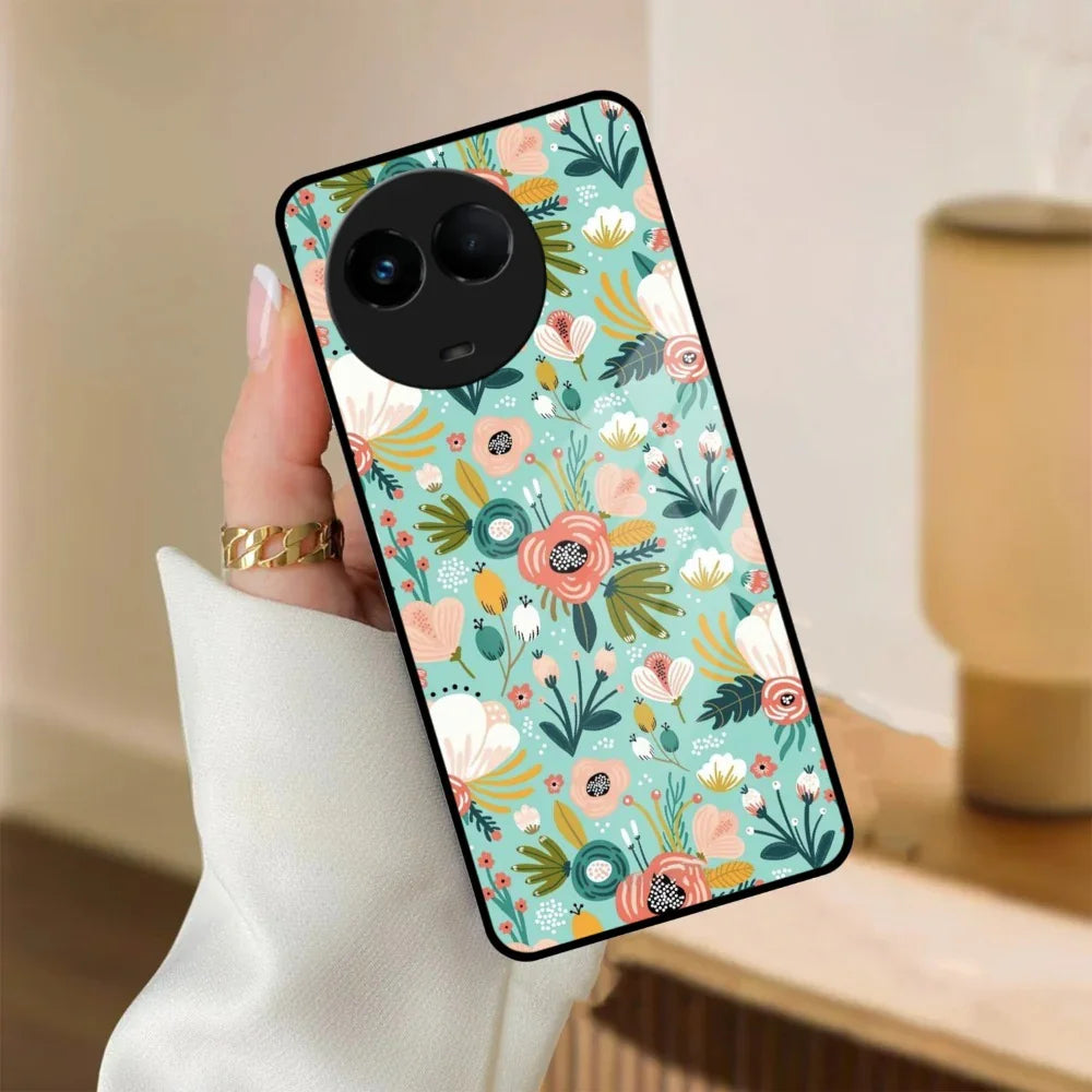 Bloom Carnival Glass Case Cover For Realme/Narzo - ShopOnCliQ