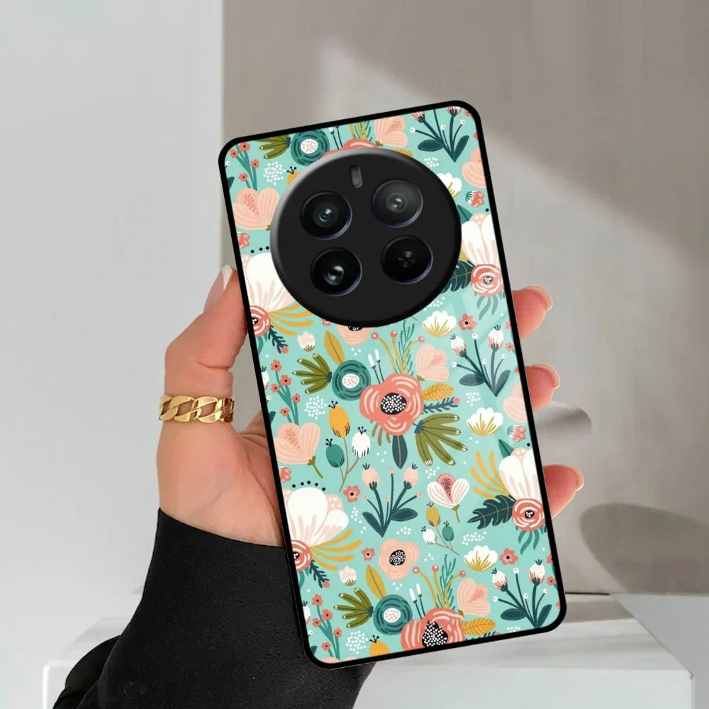 Bloom Carnival Glass Case Cover For Realme/Narzo - ShopOnCliQ