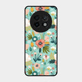 bloom carnival Glass case Cover for Realme 13 Plus 5G