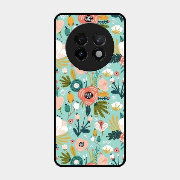 bloom carnival Glass case Cover for Realme 13 Plus 5G