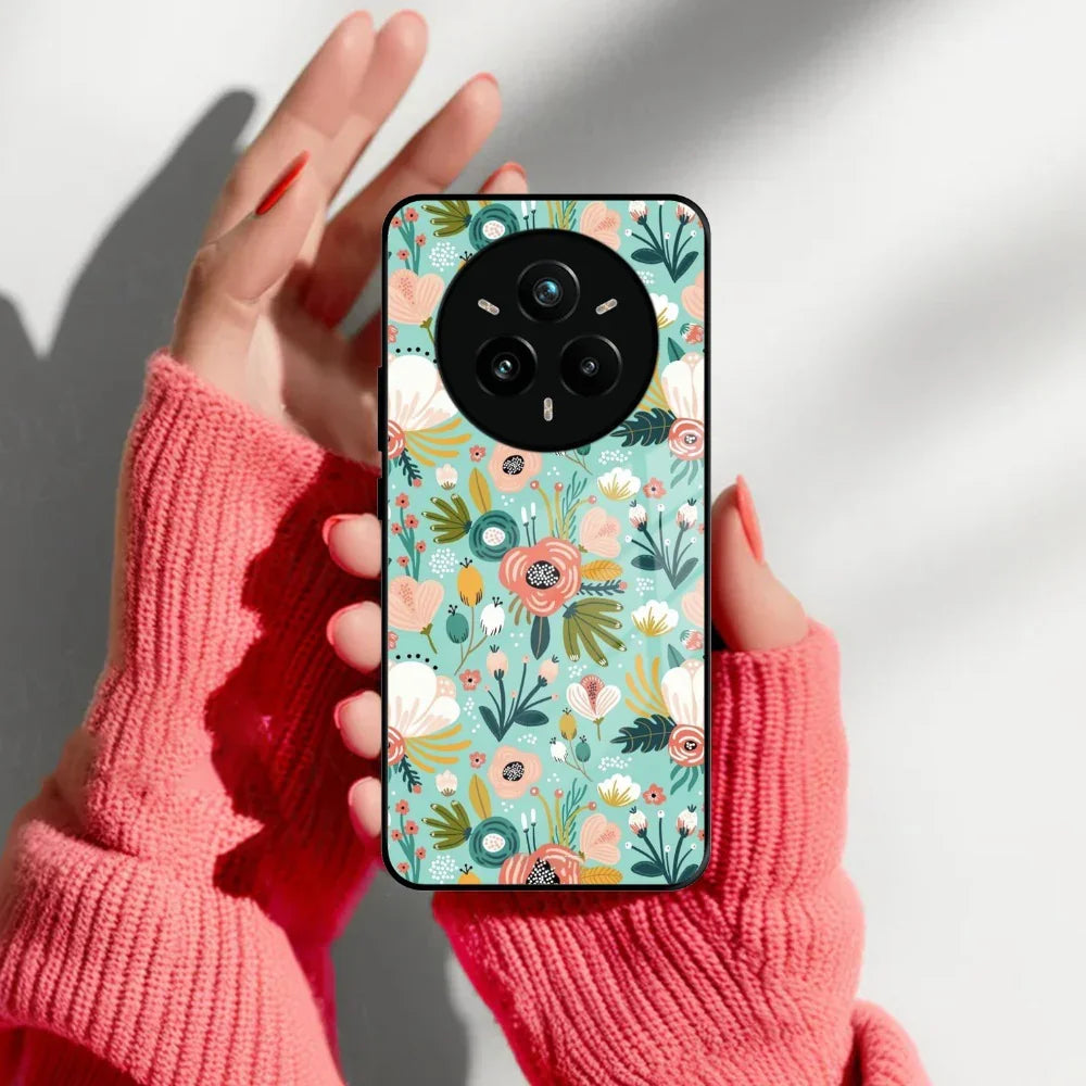 Bloom Carnival Glass Case Cover For Realme/Narzo - ShopOnCliQ