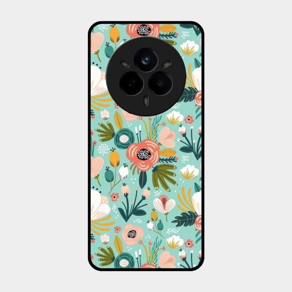 bloom carnival Glass case Cover for Realme 14 Pro Plus 5G
