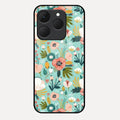 bloom carnival Glass case Cover for Realme 15T 5G
