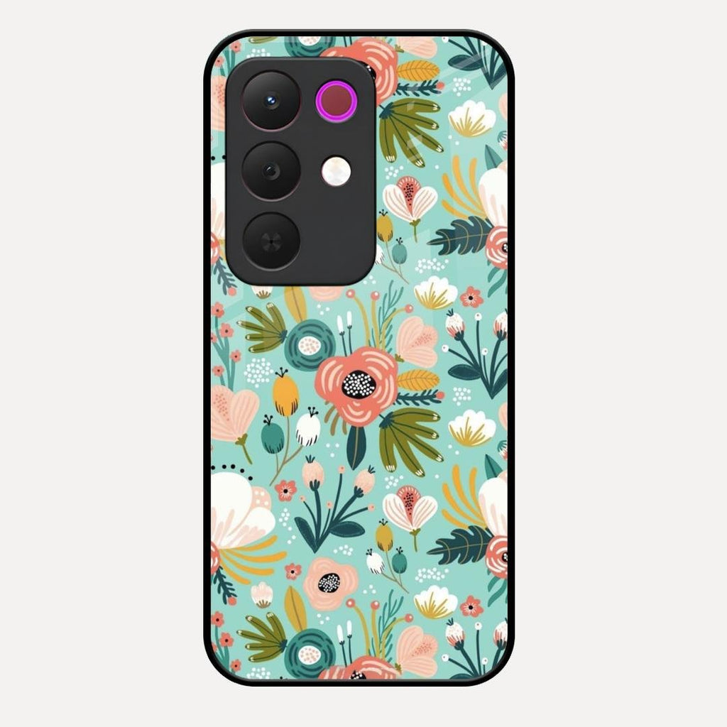 bloom carnival Glass case Cover for Realme 15X 5G