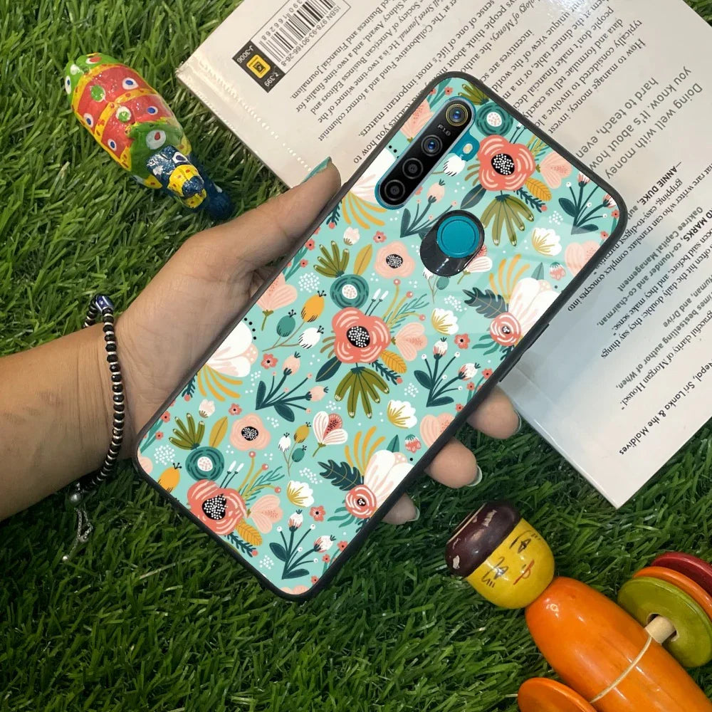 Bloom Carnival Glass Case Cover For Realme/Narzo - ShopOnCliQ
