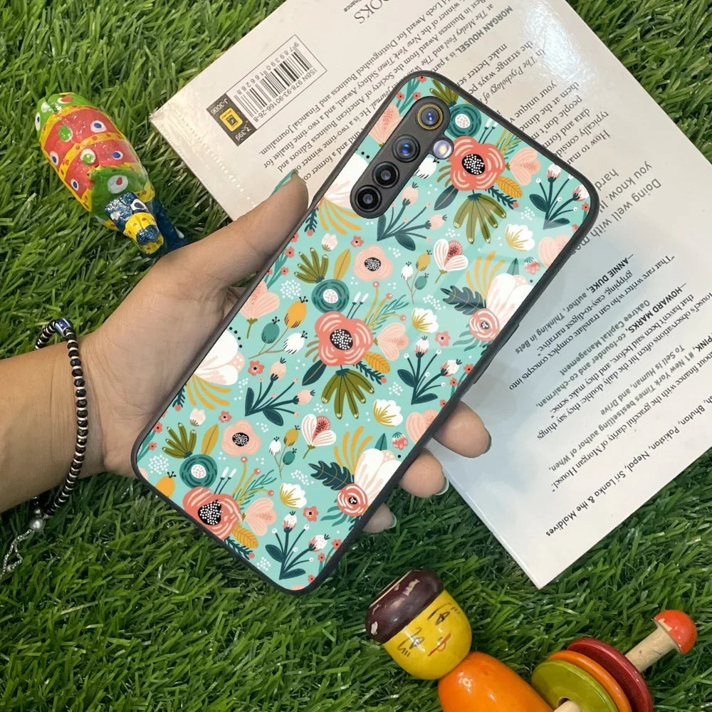 Bloom Carnival Glass Case Cover For Realme/Narzo - ShopOnCliQ
