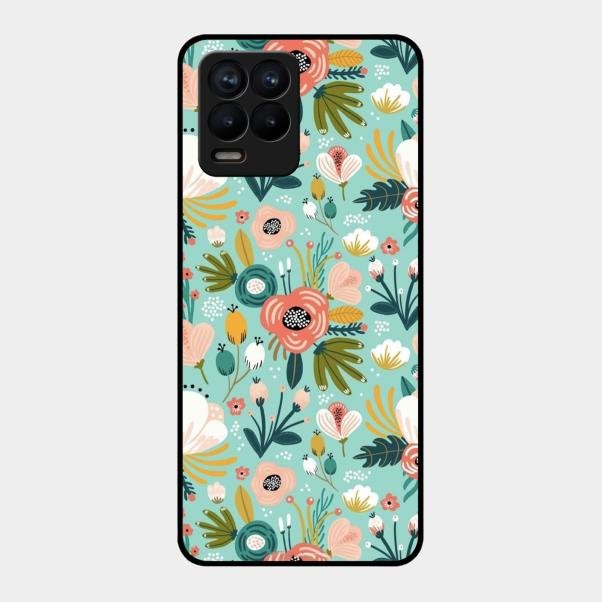 bloom carnival Glass case Cover for Realme 8 Pro