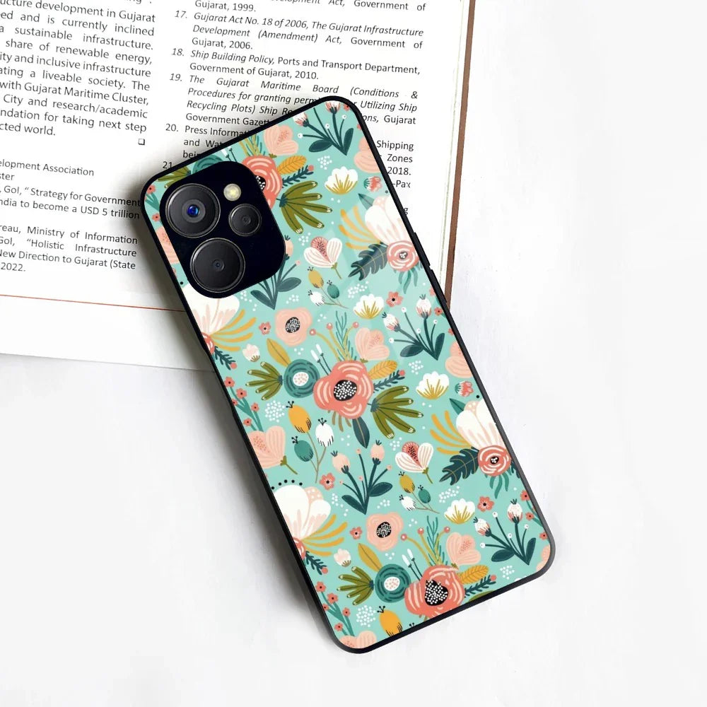 Bloom Carnival Glass Case Cover For Realme/Narzo - ShopOnCliQ