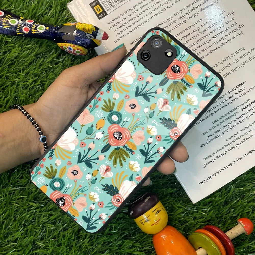 Bloom Carnival Glass Case Cover For Realme/Narzo - ShopOnCliQ