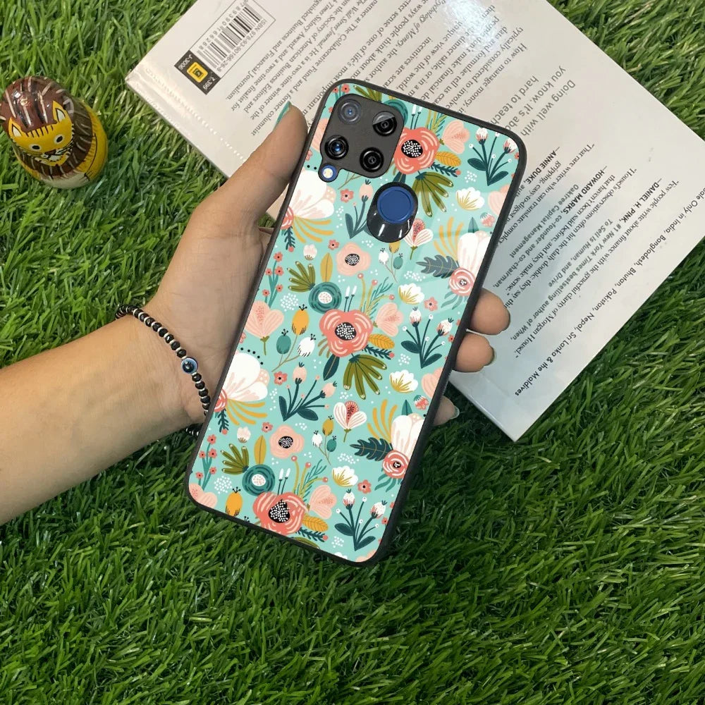 Bloom Carnival Glass Case Cover For Realme/Narzo - ShopOnCliQ