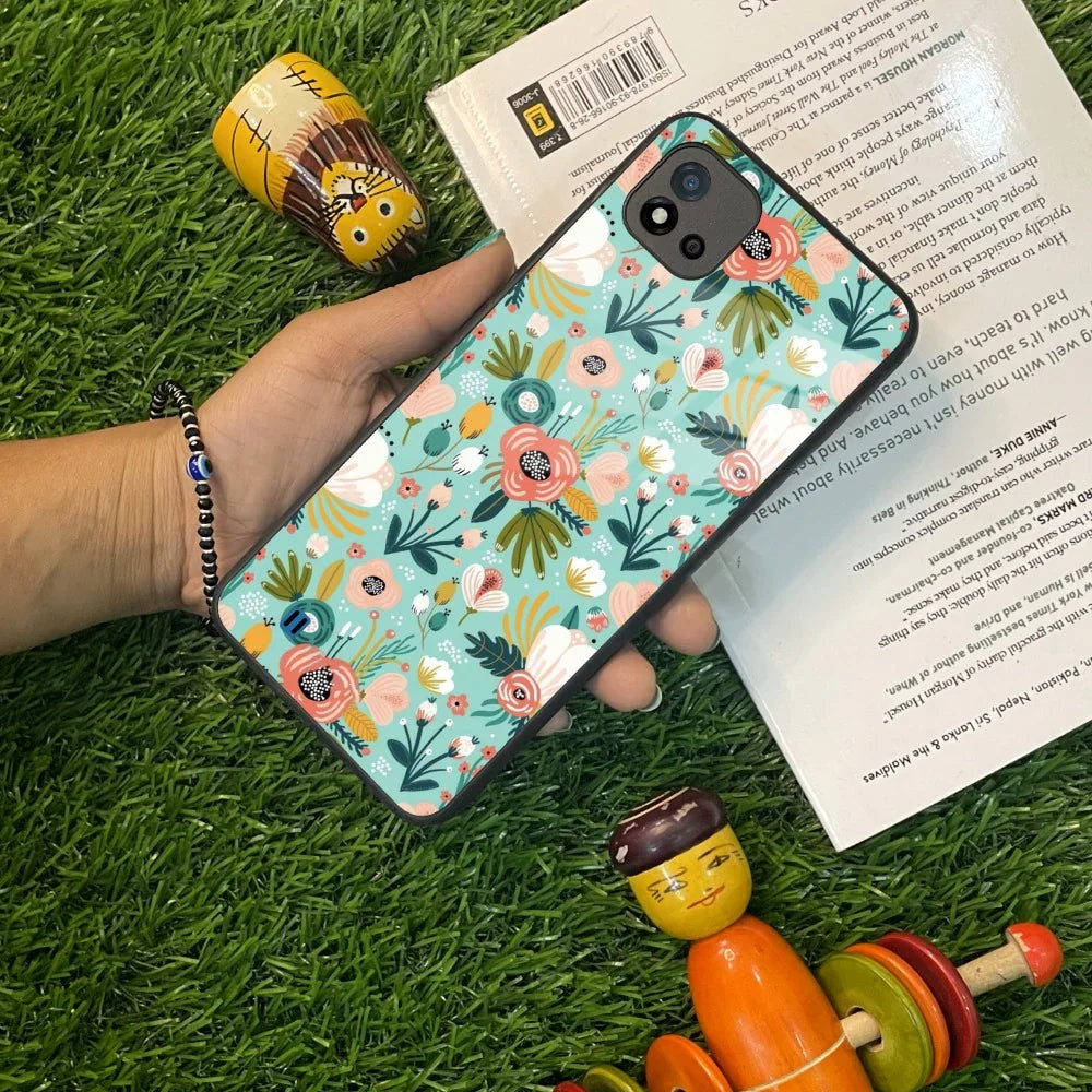 Bloom Carnival Glass Case Cover For Realme/Narzo - ShopOnCliQ