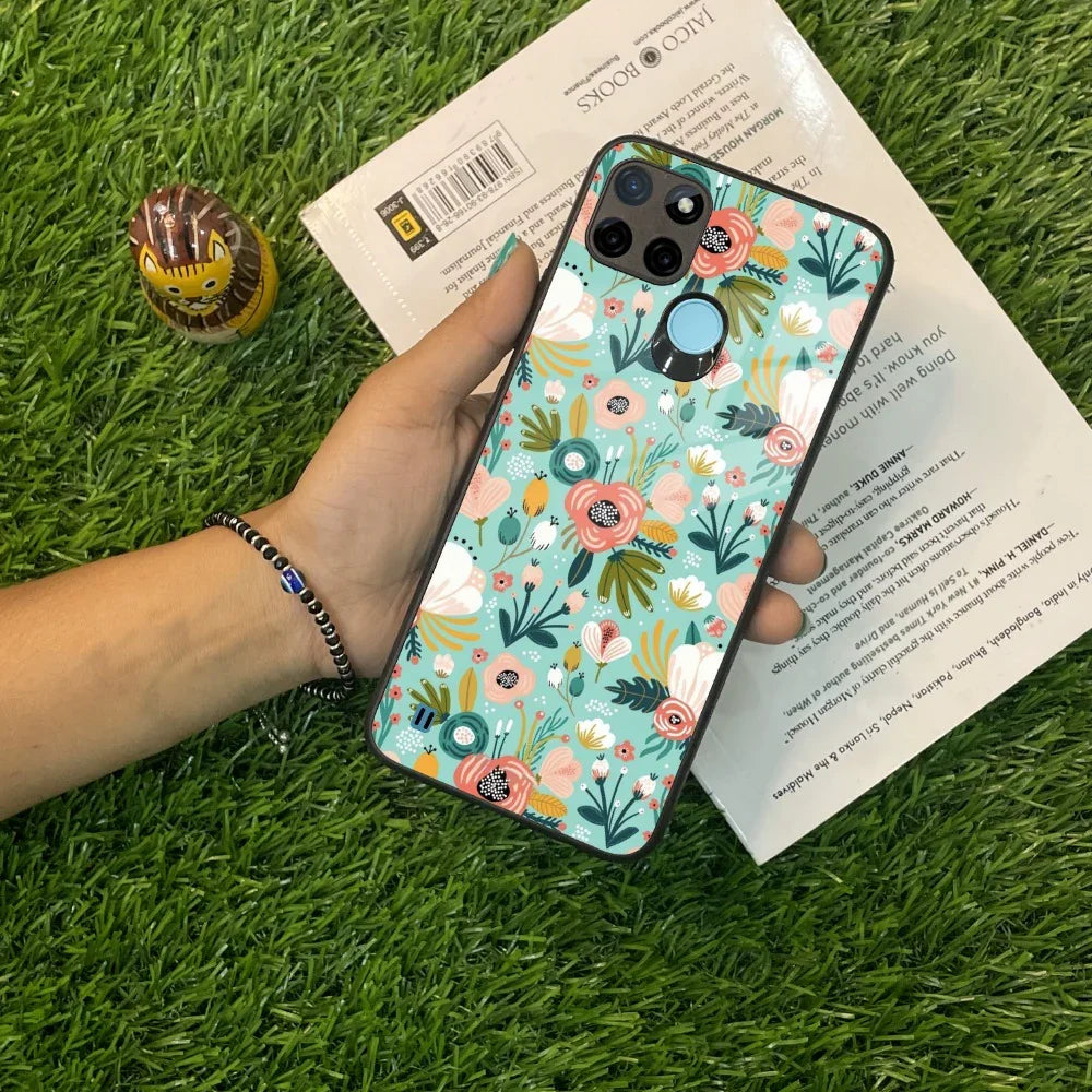 Bloom Carnival Glass Case Cover For Realme/Narzo - ShopOnCliQ