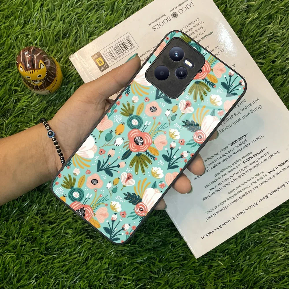 Bloom Carnival Glass Case Cover For Realme/Narzo - ShopOnCliQ
