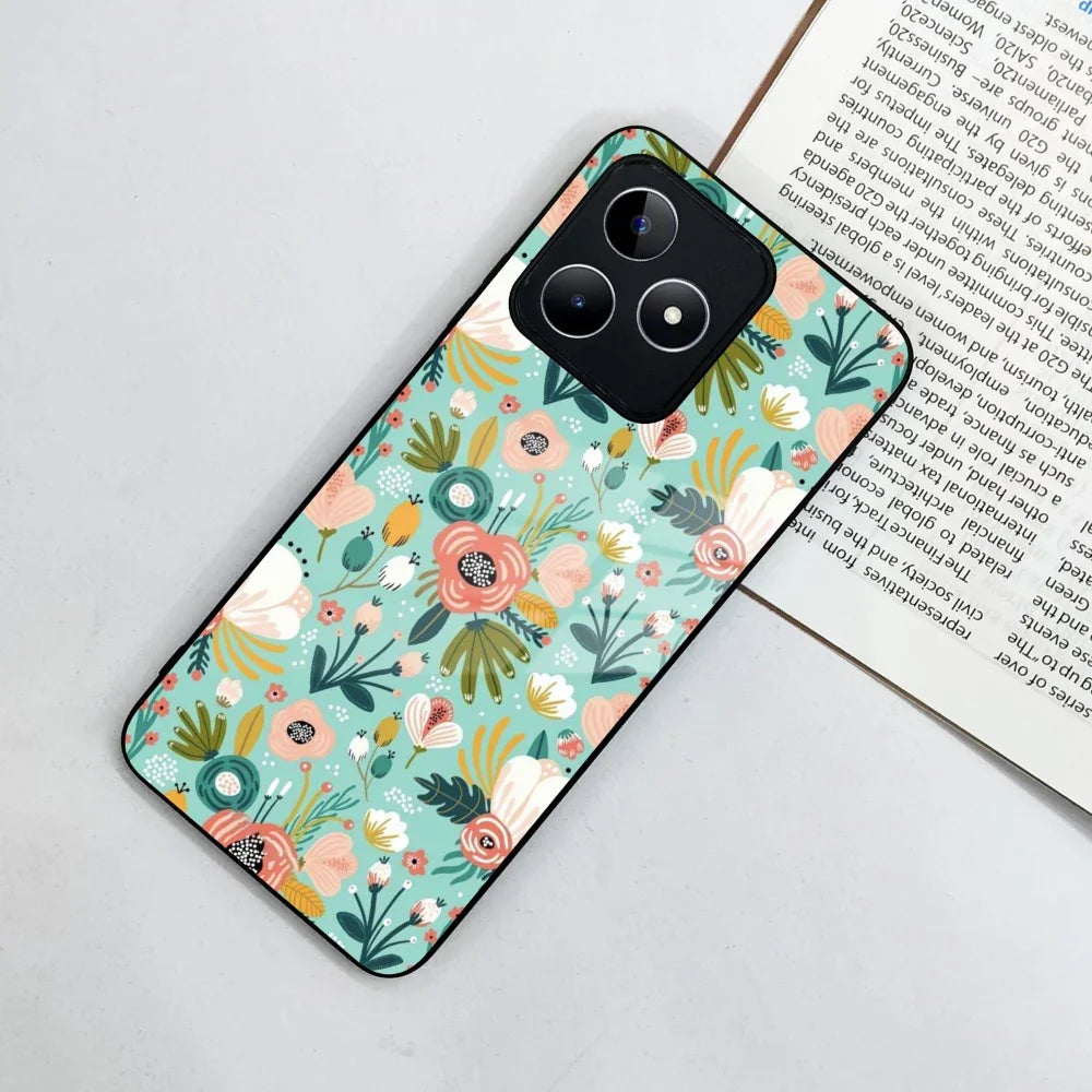 Bloom Carnival Glass Case Cover For Realme/Narzo - ShopOnCliQ
