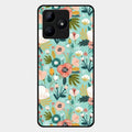bloom carnival Glass case Cover for Realme C53
