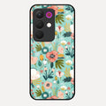 bloom carnival Glass case Cover for Realme C85 5G