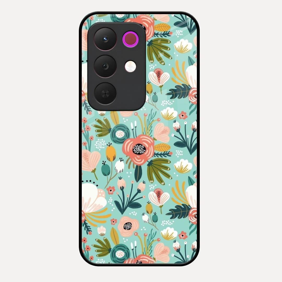bloom carnival Glass case Cover for Realme C85 5G