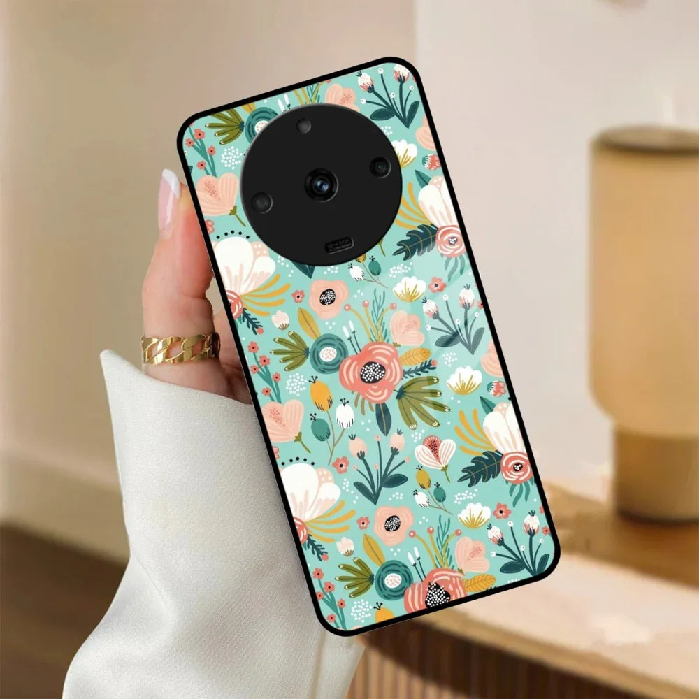 Bloom Carnival Glass Case Cover For Realme/Narzo - ShopOnCliQ