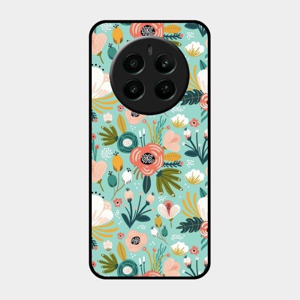 bloom carnival Glass case Cover for Realme Narzo 70 Pro 5G