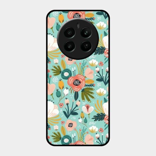 bloom carnival Glass case Cover for Realme P1 5G