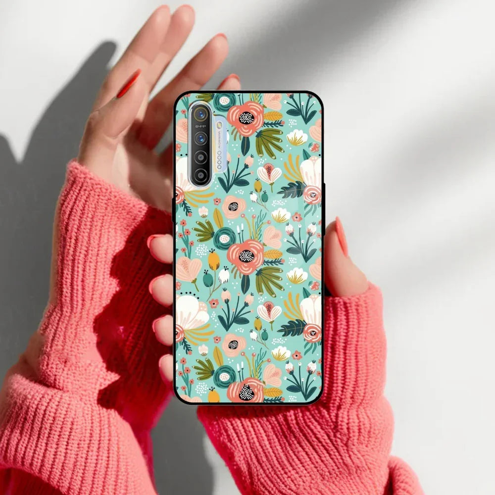 Bloom Carnival Glass Case Cover For Realme/Narzo - ShopOnCliQ
