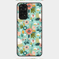 bloom carnival Glass case Cover for Redmi Note 11