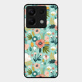 bloom carnival Glass case Cover for Redmi Note 13 Pro 5G