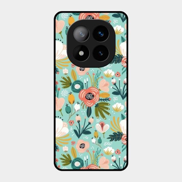 bloom carnival Glass case Cover for Redmi Note 14 Pro Plus 5G