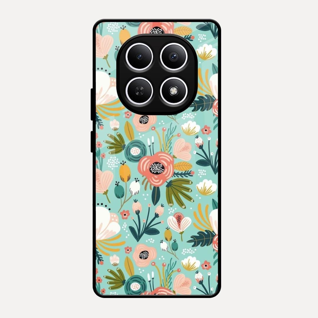 bloom carnival Glass case Cover for Redmi Note 15 5G