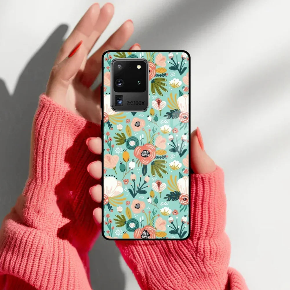 Bloom Carnival Glass Case Cover For Samsung - ShopOnCliQ