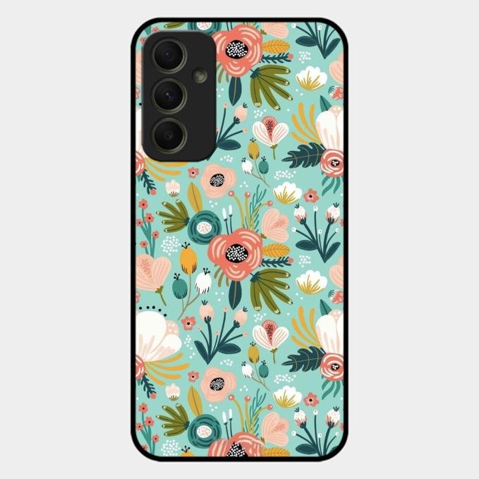 bloom carnival Glass case Cover for Samsung Galaxy A34 5G