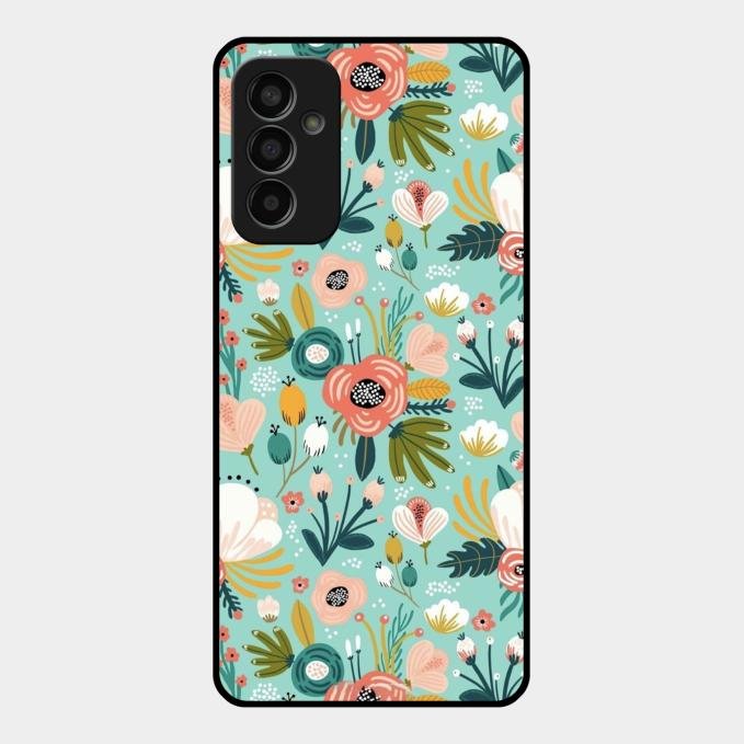 bloom carnival Glass case Cover for Samsung Galaxy F13