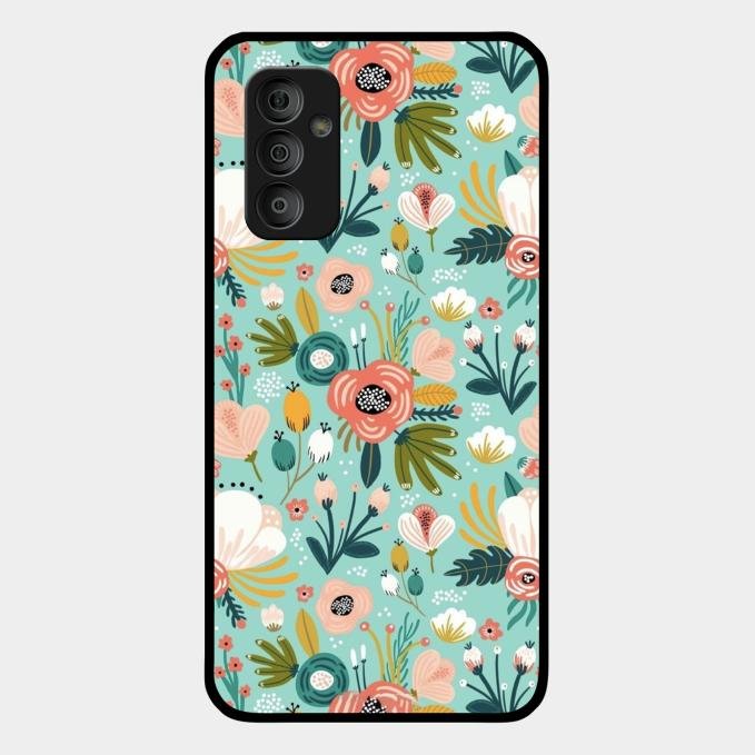 bloom carnival Glass case Cover for Samsung Galaxy F23 5G