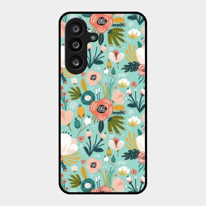 bloom carnival Glass case Cover for Samsung Galaxy F55 5G