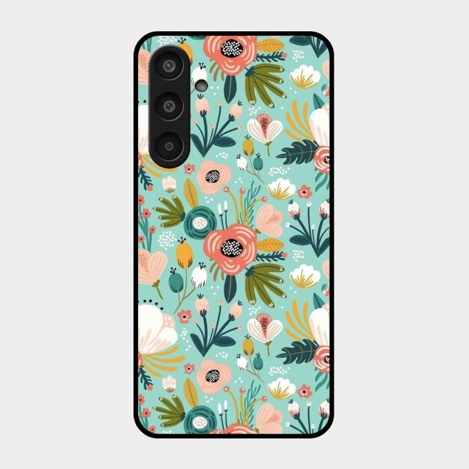 bloom carnival Glass case Cover for Samsung Galaxy M35 5G