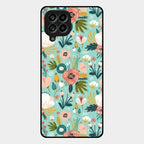 bloom carnival Glass case Cover for Samsung Galaxy M53 5G