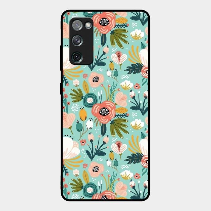 bloom carnival Glass case Cover for Samsung Galaxy S20 Fe 5G