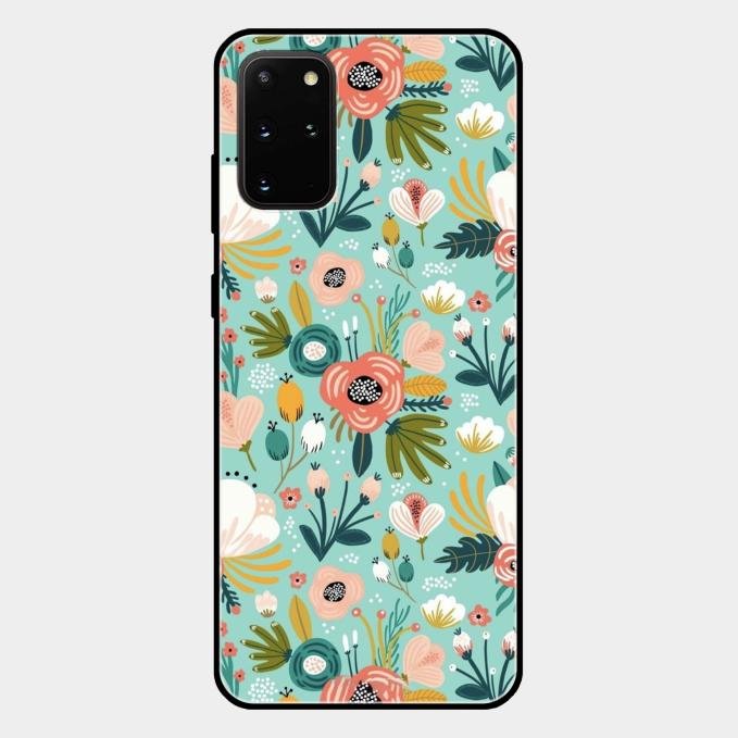 bloom carnival Glass case Cover for Samsung Galaxy S20 Plus
