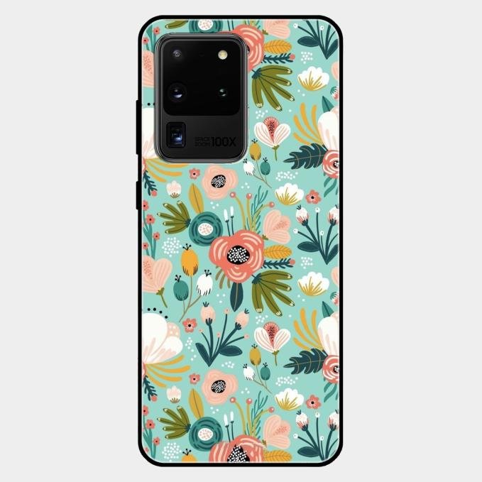 bloom carnival Glass case Cover for Samsung Galaxy S20 Ultra
