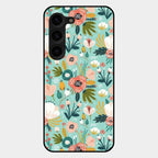 bloom carnival Glass case Cover for Samsung Galaxy S23 Plus 5G