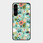 bloom carnival Glass case Cover for Samsung Galaxy S24 Plus 5G