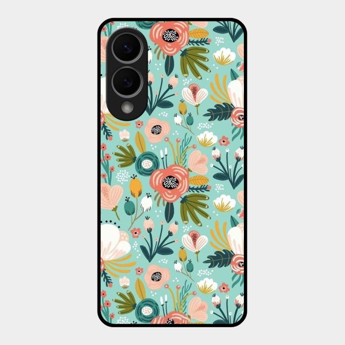 bloom carnival Glass case Cover for Samsung Galaxy S25 Edge 5G