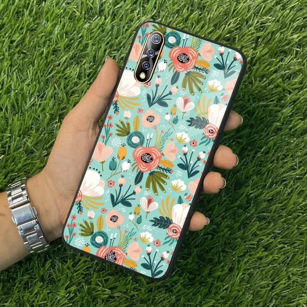 Bloom Carnival Glass Case Cover For Vivo - ShopOnCliQ