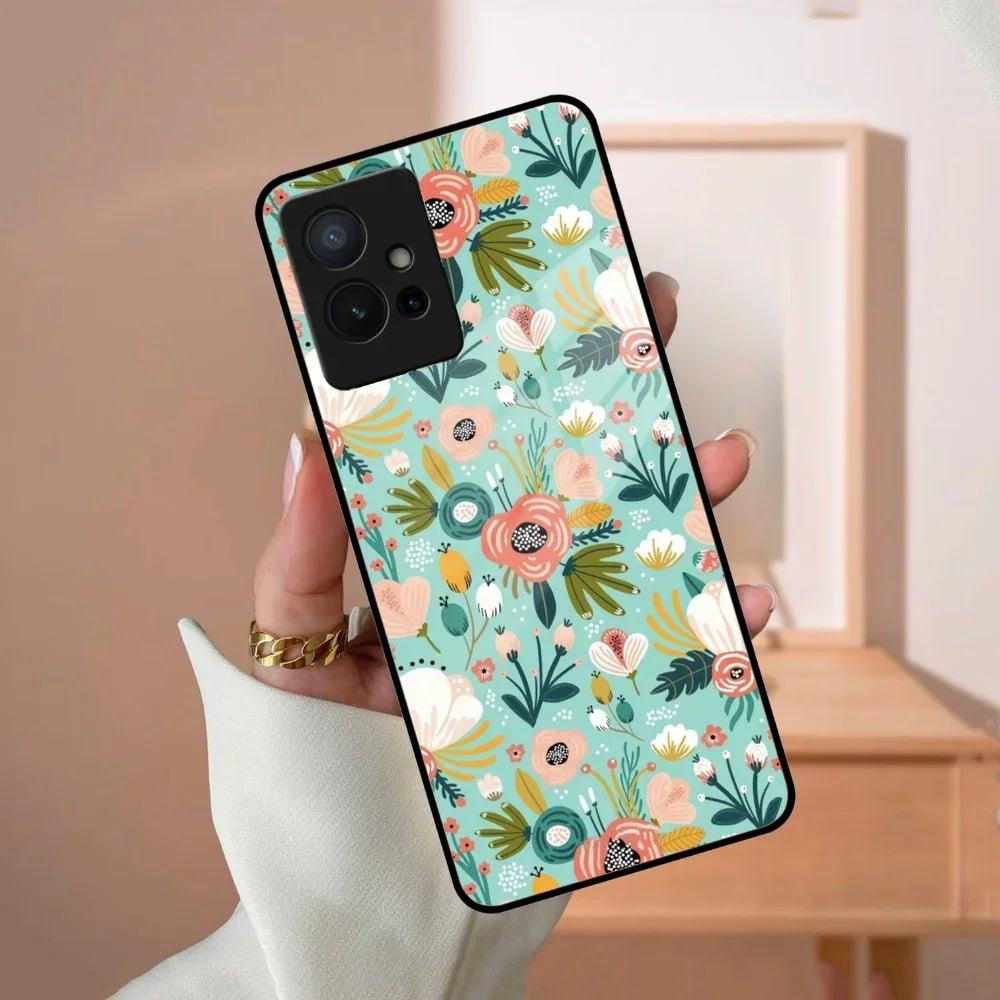 Bloom Carnival Glass Case Cover For Vivo - ShopOnCliQ