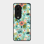 bloom carnival Glass case Cover for Vivo T3 Ultra